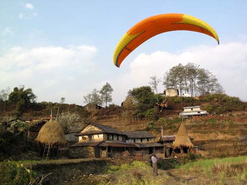 Paragliding Pokara Katmandou 2009 134