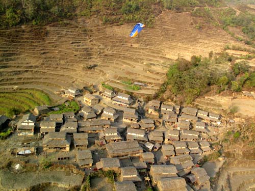 Paragliding Pokara Katmandou 2009 201