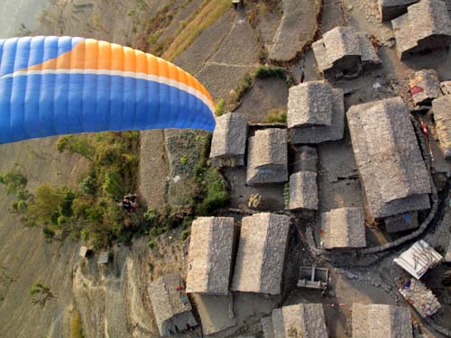 Paragliding Pokara Katmandou 2009 203