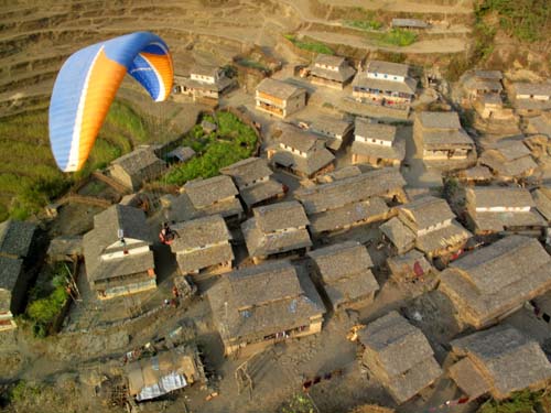 Paragliding Pokara Katmandou 2009 210