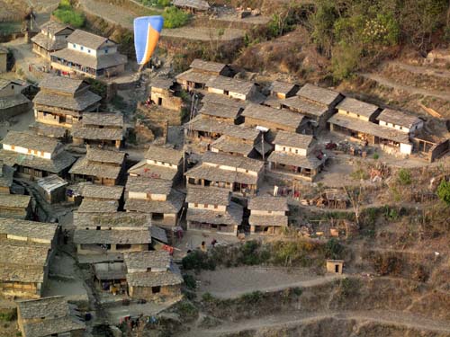 Paragliding Pokara Katmandou 2009 249